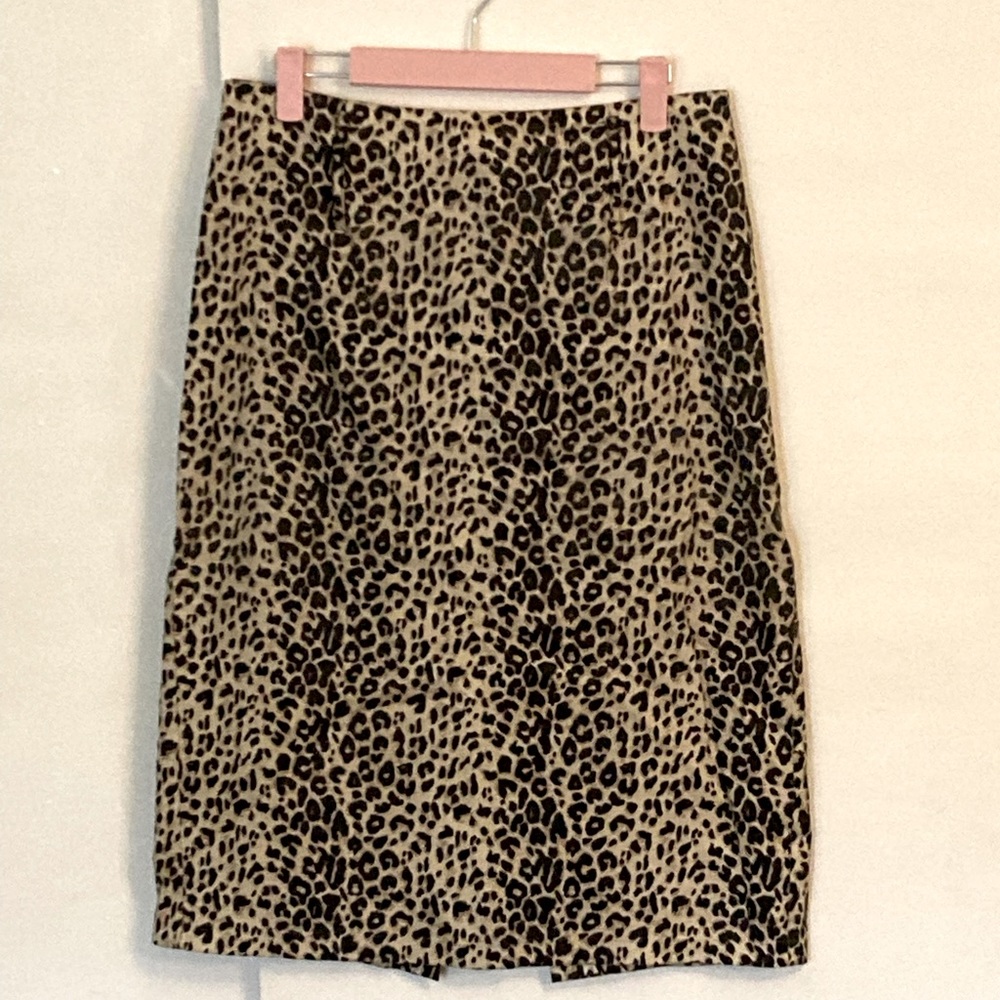 Rockabilly Leopard pencil skirt